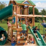 playground with children playing